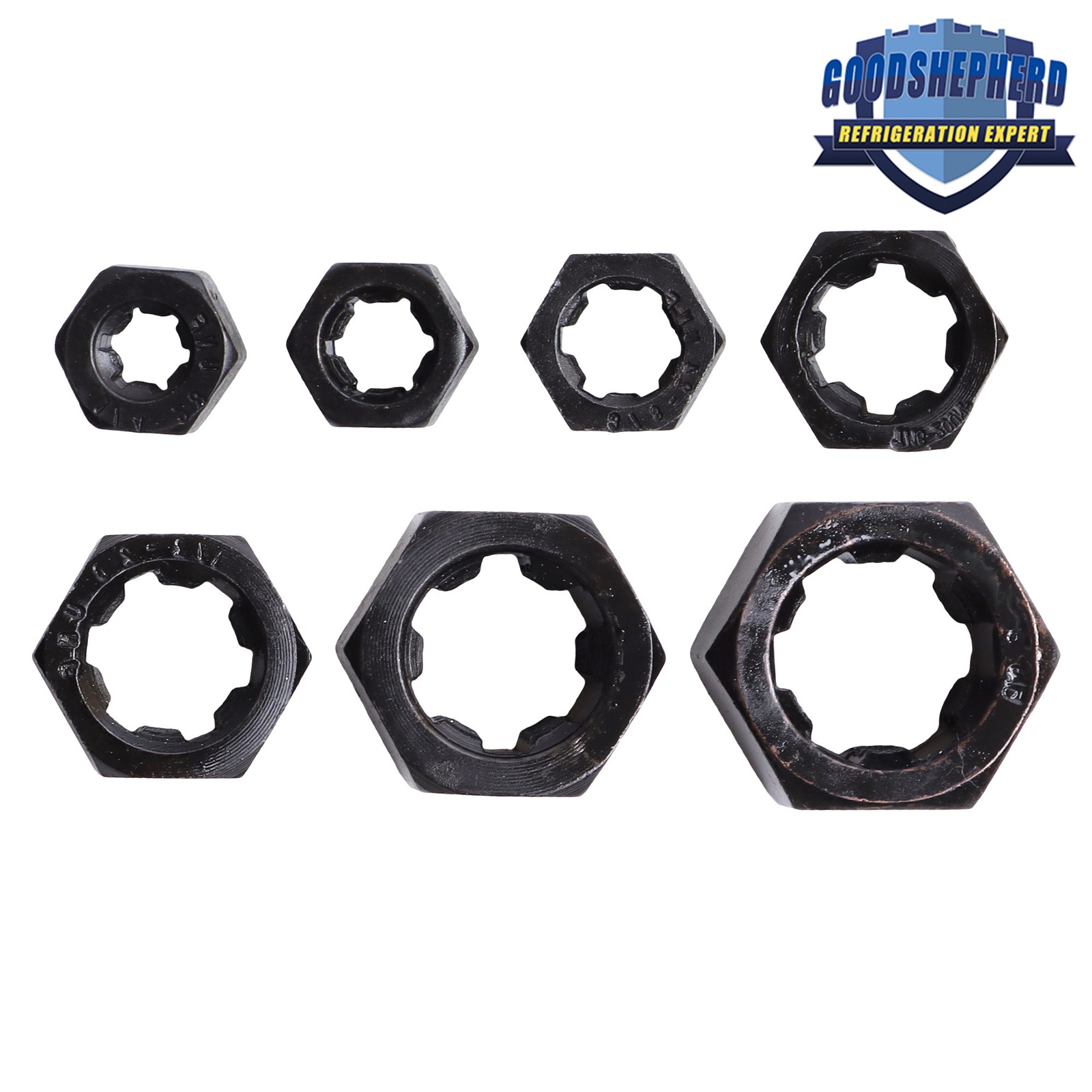 49Pieces Thread Chaser Set UNC UNF Metric Thread Restorer Tool Rethreading Kit