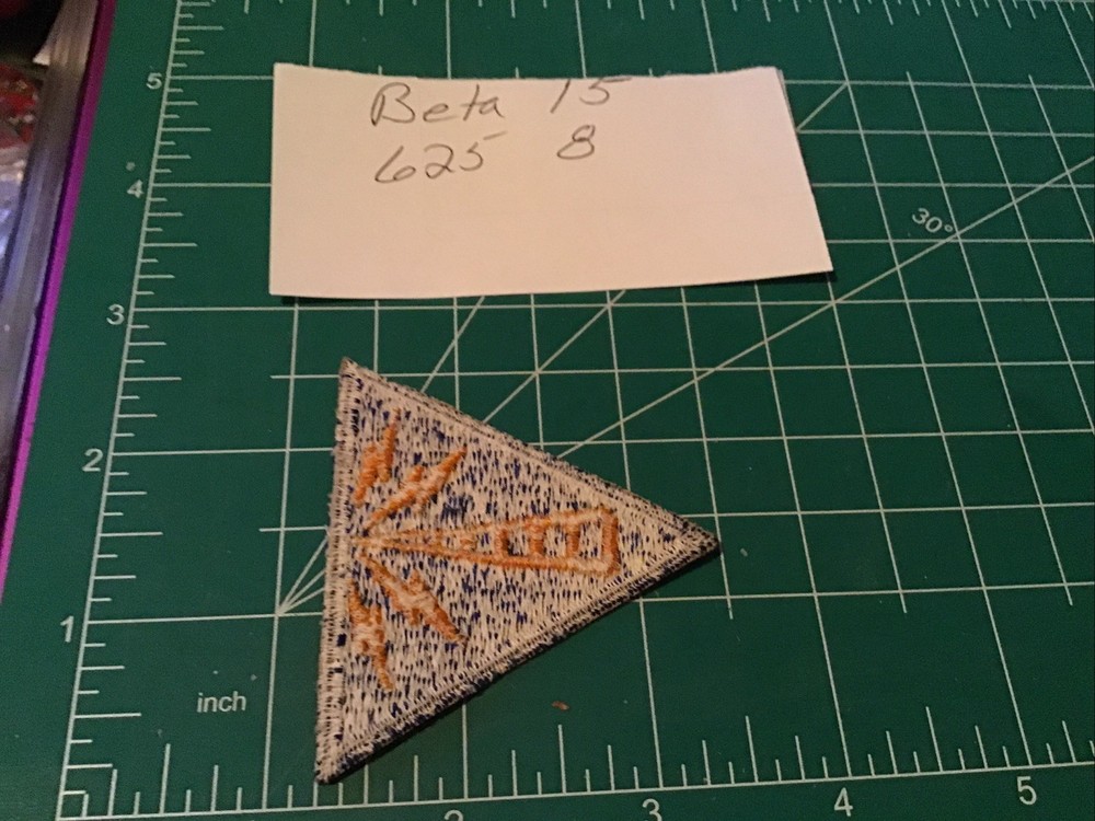 WW2 Air Force Communications Specialist Patch Snow Back