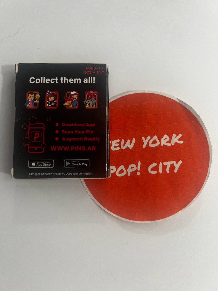 Stranger Things Eleven Pin #1 Pinfinity Augmented Reality (NOT MINT)