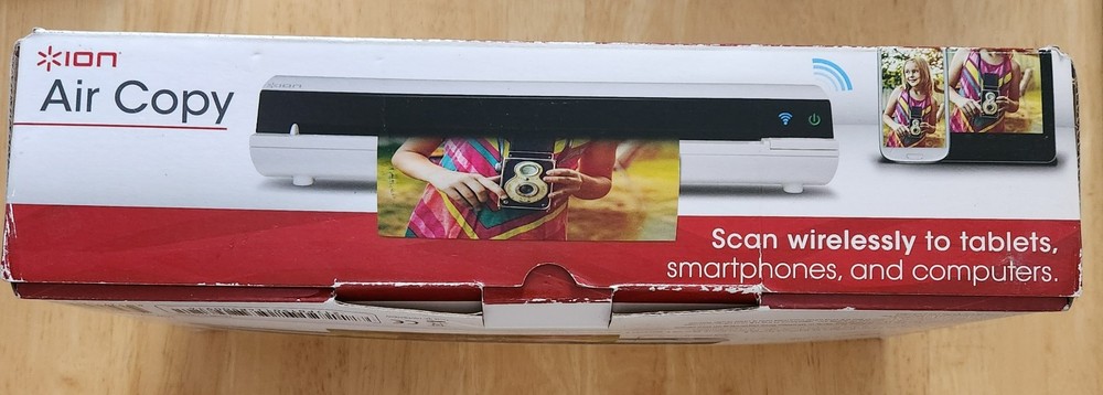 ION Audio Air Copy Scanner Wireless Photo & Document Scanner