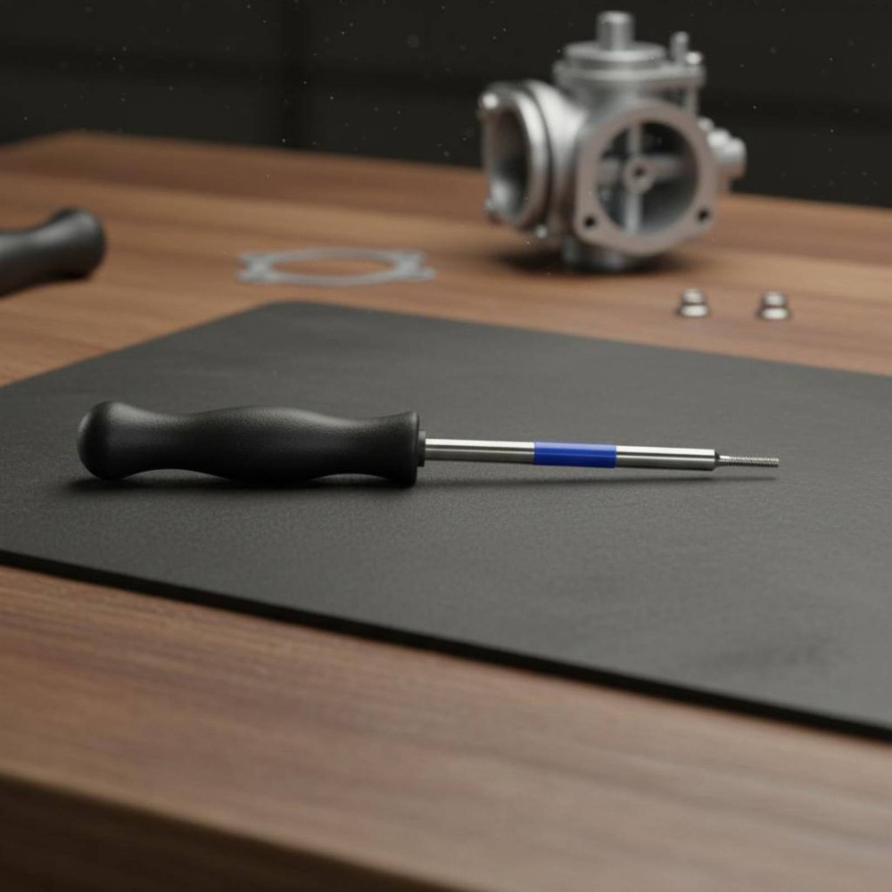 2.46mm Carburetor Screwdriver Ergonomic Handle Counter-Clockwise Thread