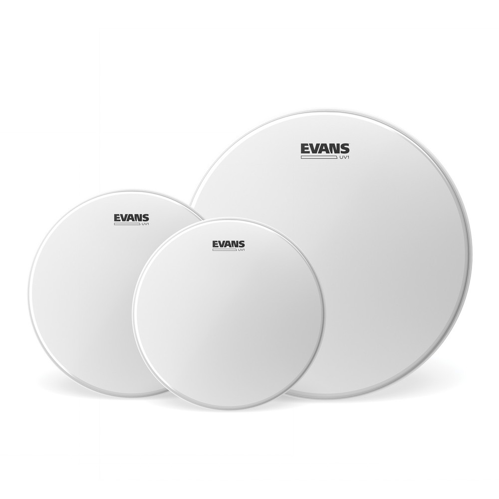 EVANS UV1 Coated Tom Pack-Rock (10", 12", 16")
