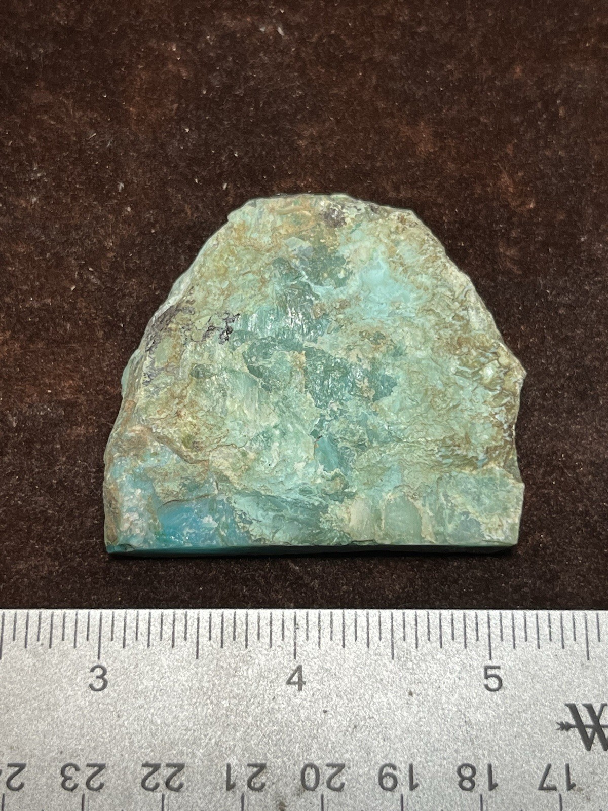 Bagdad Mine Gem Silica Chrysocolla 42 High Grade Old Stock Rough Arizona