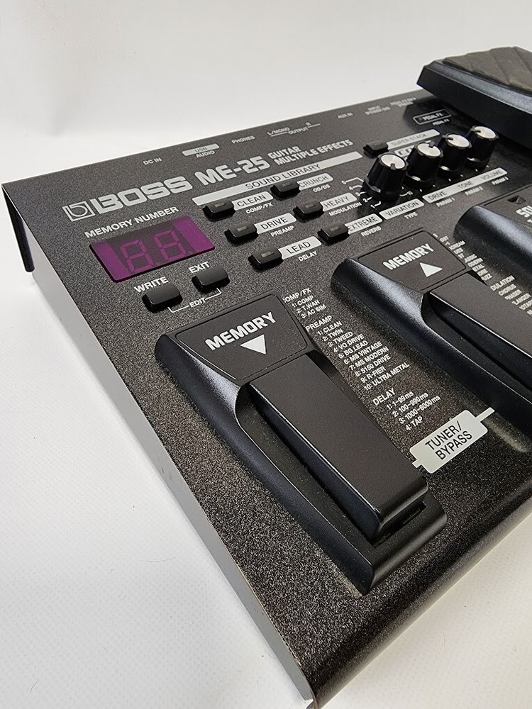 BOSS ME-25 Guitar Multiple Effects Multi Effect Pedal