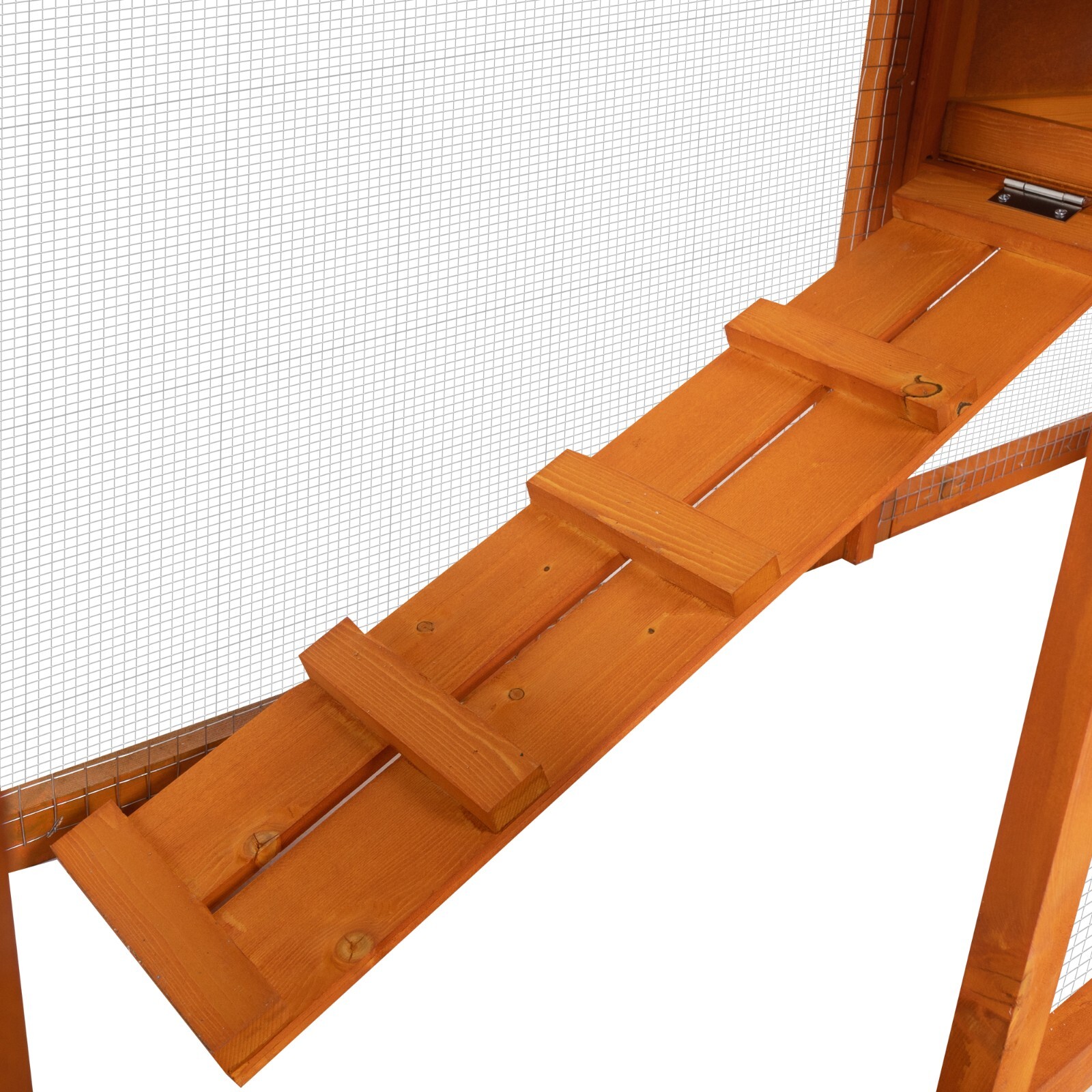 Wooden Rabbit Hutch Indoor Bunny Hutch Cage Small Animal Pet House Run Outdoor