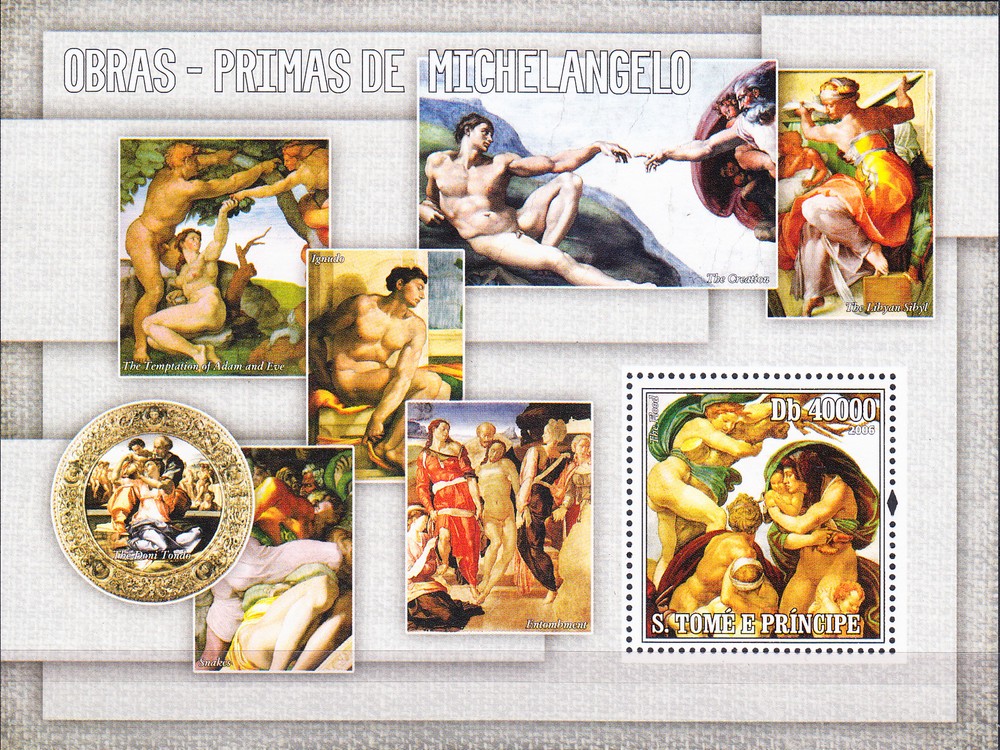 W SAINT-THOMAS 1626 MICHELANGELO PAINTINGS