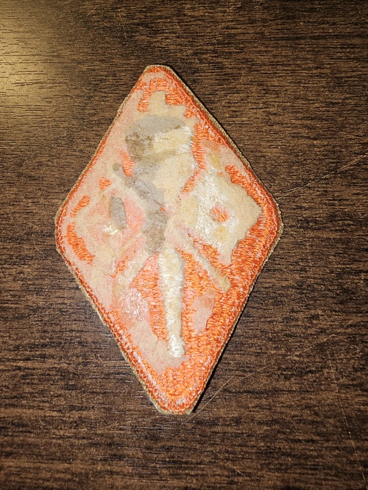 WWII US Army Signals Command School Cut Edge Patch L@@K!!!