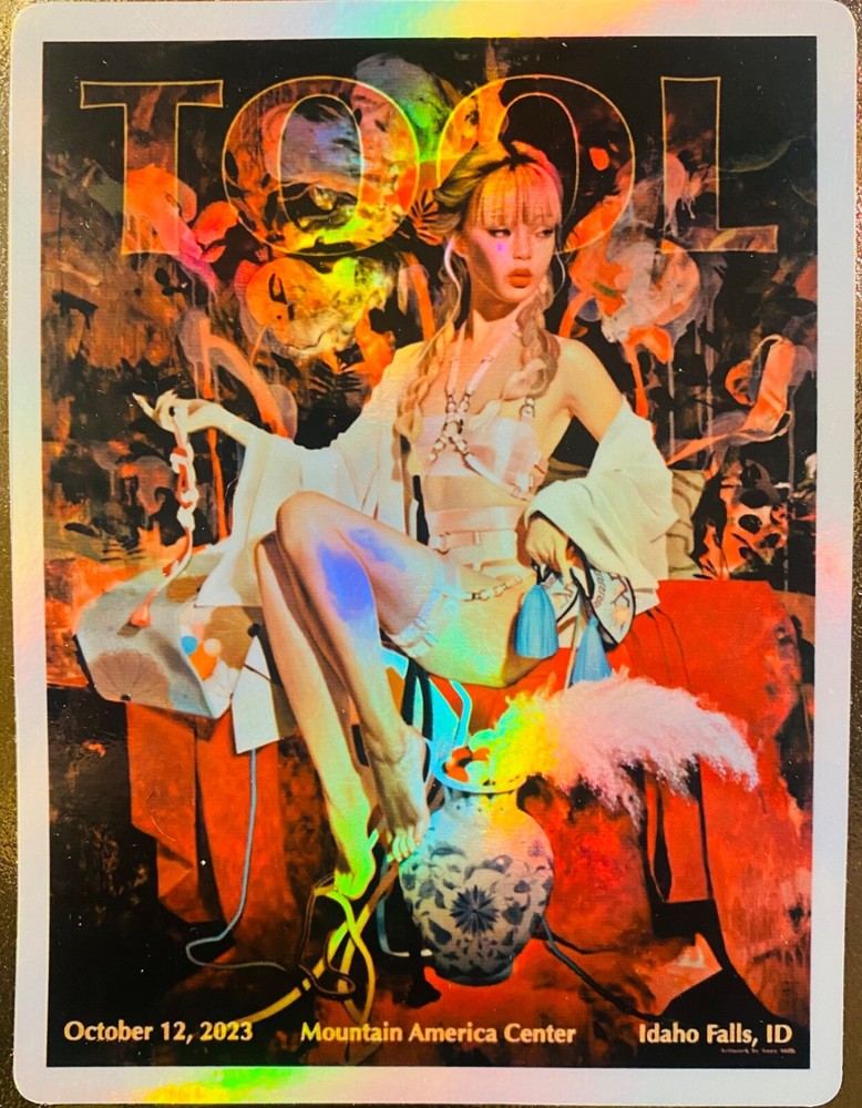 TOOL IDAHO FALLS FOIL STICKER