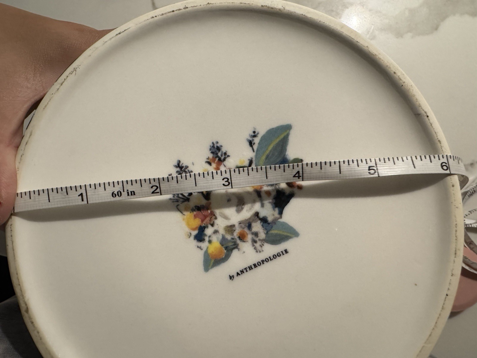 Anthropologie Botanica Teapot Floral Stoneware Afternoon Housewarming Hostess