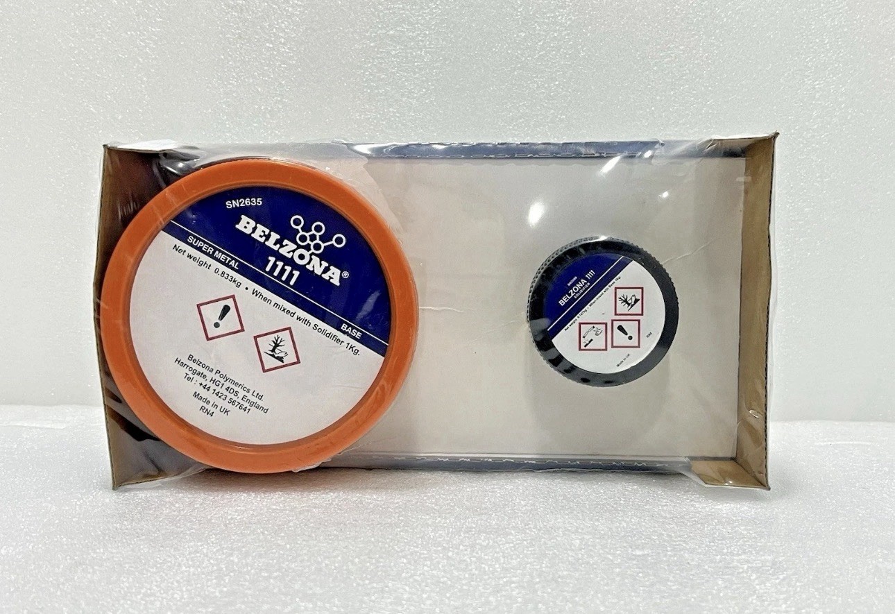 BELZONA 1111 SUPER METAL BASE AND SOLIDIFIER 1KG - NEW