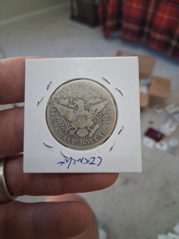 1908-P Barber Half Dollar. Good Condition