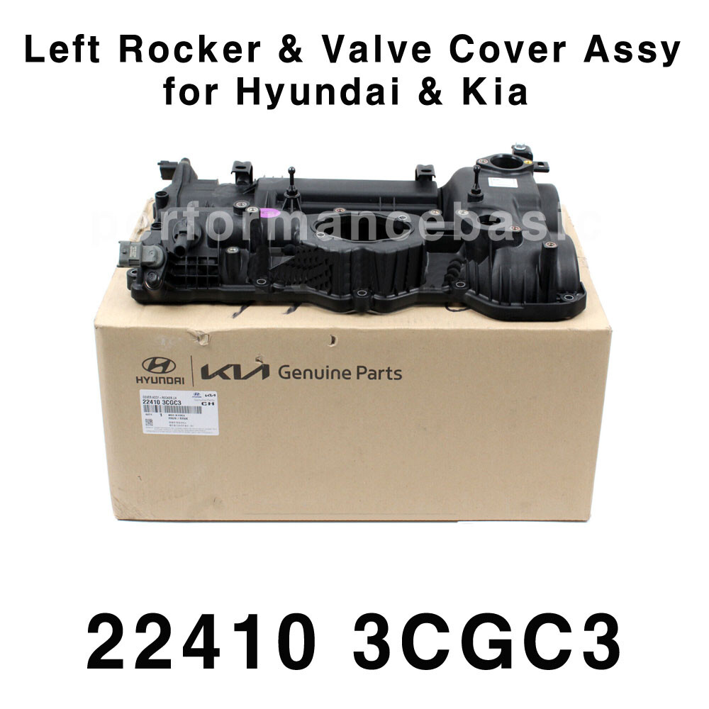 OEM Left Rocker & Valve Cover Assy 224103CGC3 for Hyundai Santa Fe Kia Sorento