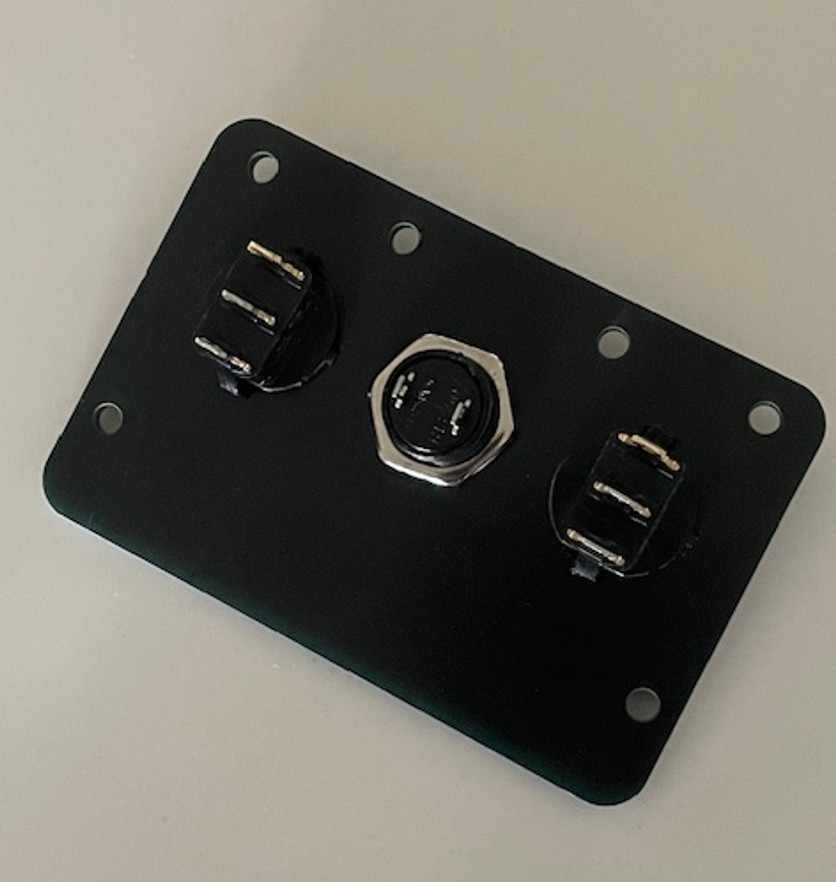 Nitrous NOS Universal 3 Button Switch Panel Kit - "Arm" "Purge" "Bottle Heater"