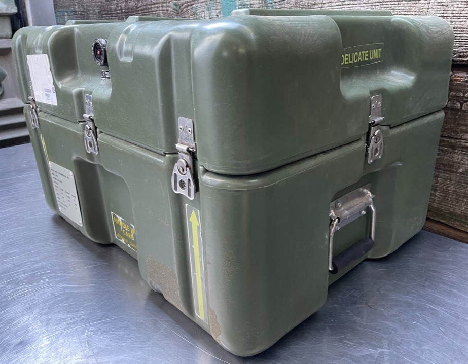 25x19x15 Exterior, Pelican Hardigg Weather Tight Transport Case Military Medical