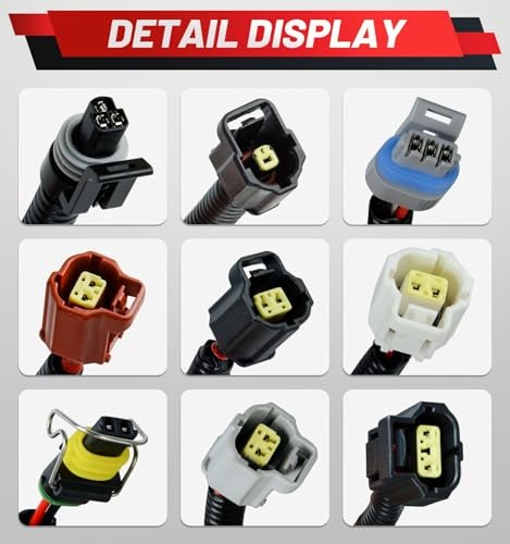 Upgraded Engine Wiring Harness Standalone Wire Harness Compatible with Ford