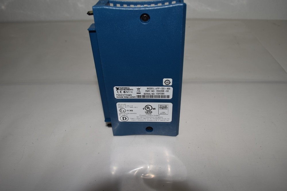^^ NATIONAL INSTRUMENTS MODEL CFP-DO-400 8-CH SOURCING DISCRETE OUTPUT (TRQ124)