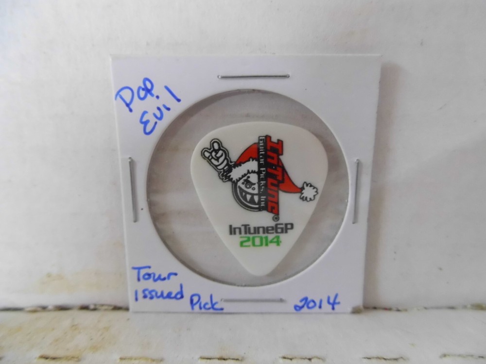 POP EVIL "INTUNEGP 2014" GUITAR PICK~READ DESCRIPTION #20~13