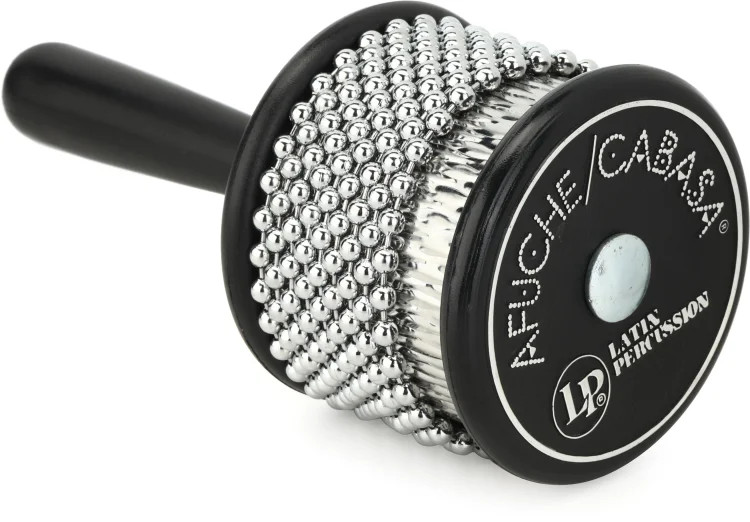 Latin Percussion Afuche/Cabasa Mini - Black Plastic Frame