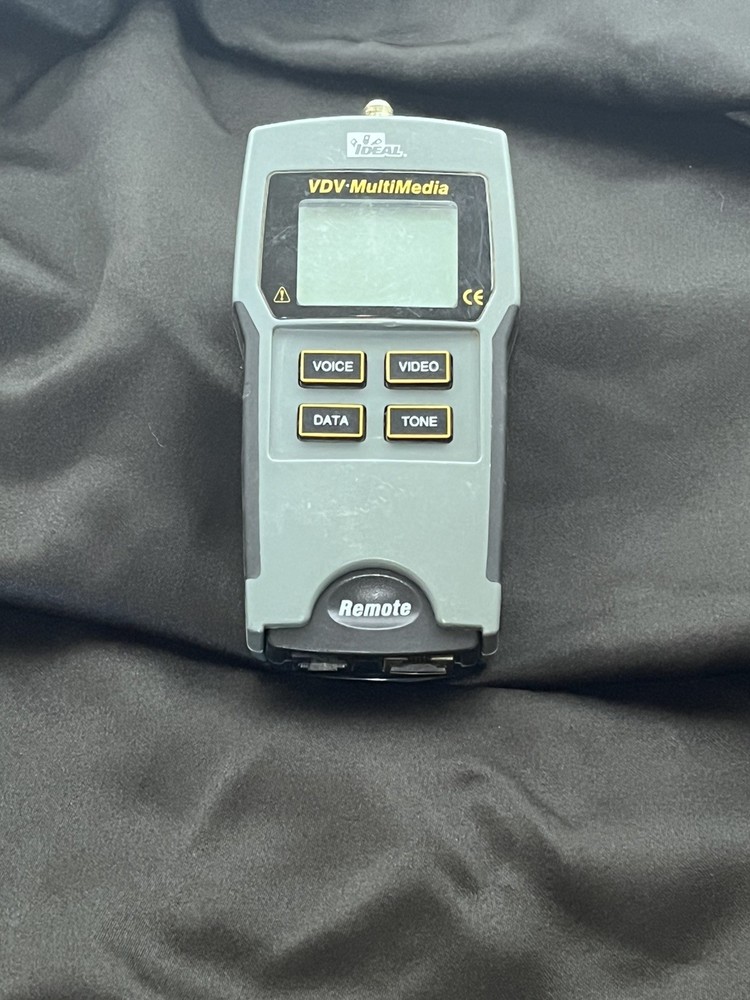 IDEAL VDV MultiMedia Voice Data Video Cable Tester with Remote #33-856