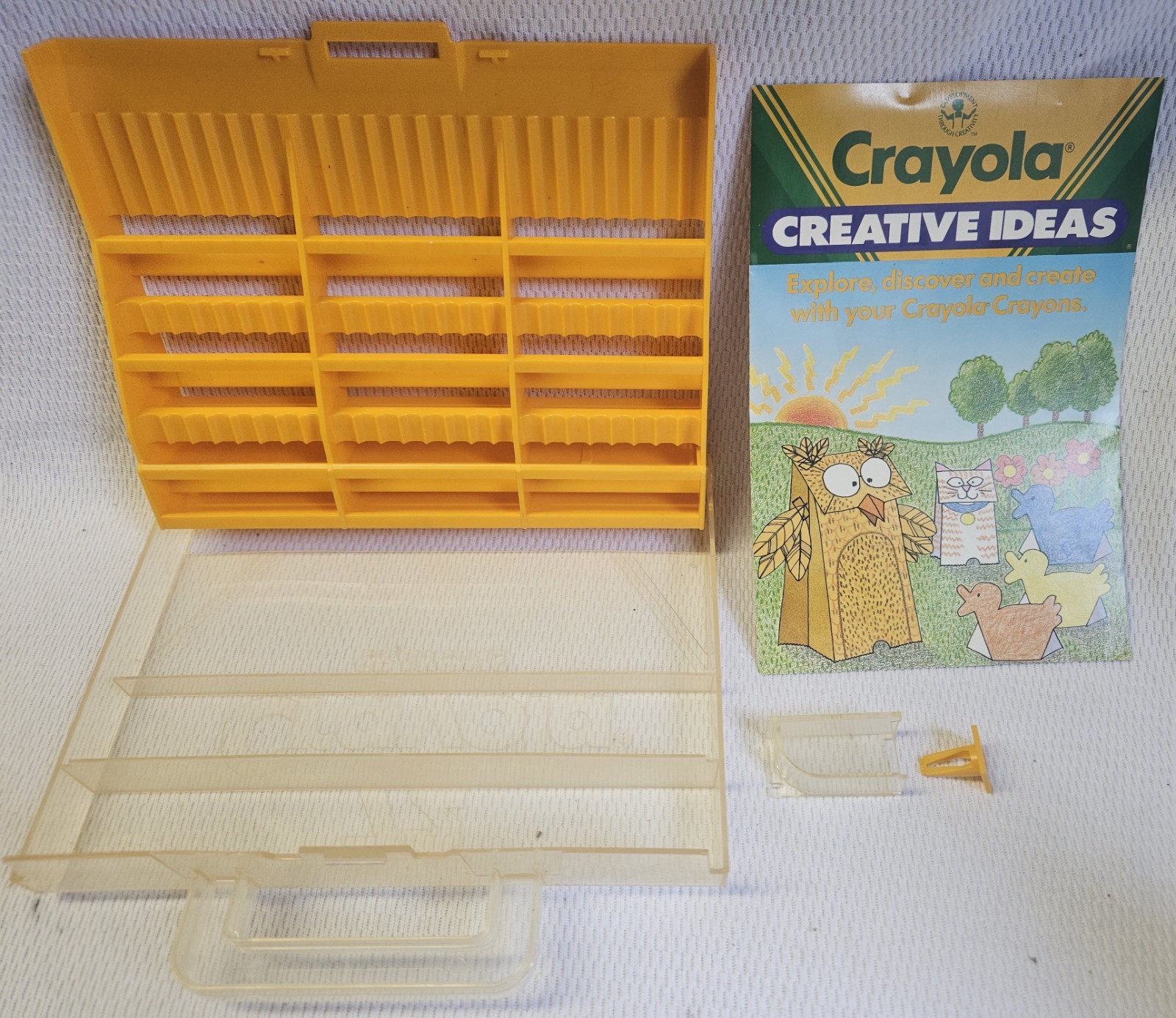1990 Crayola Crayons 1st EVER Dandelion Cerulean + Indian Red Thistle Goldenrod