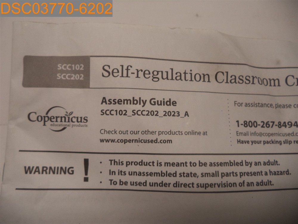 Copernicus Self Regulation Classroom Cruiser Scc102 /Scc202