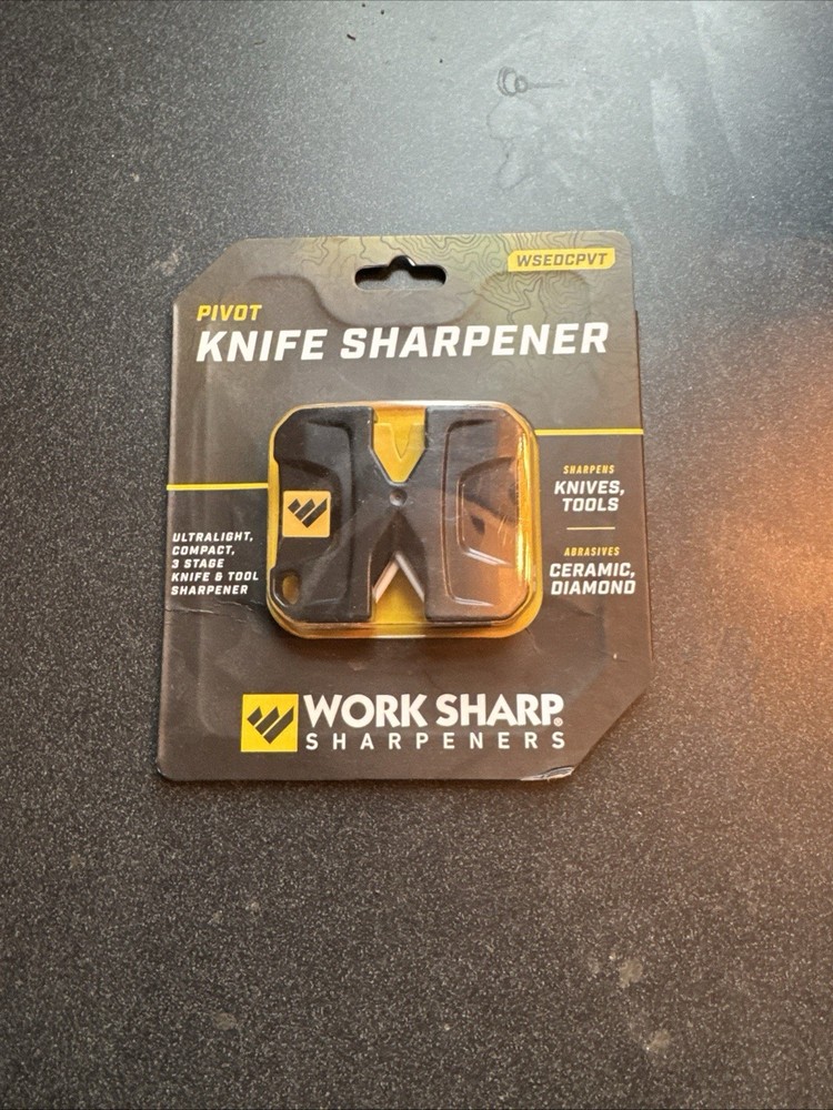Work Sharp WSEDCPVT EDC Pivot Knife Sharpener Axes Knives Sharpening Edge Tools