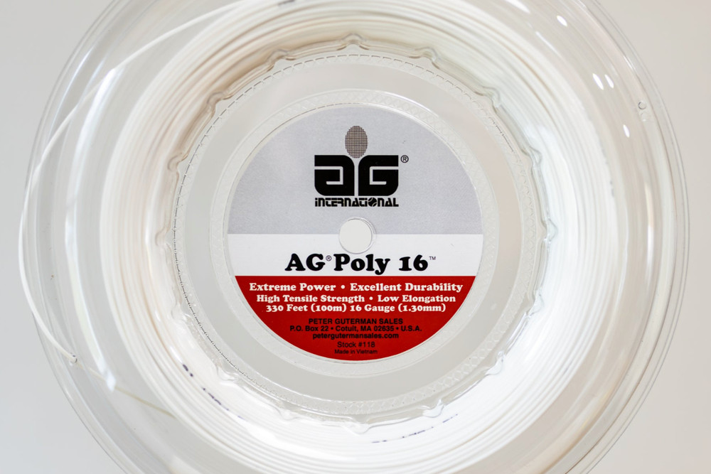 AG Poly 16 Reel  330' White