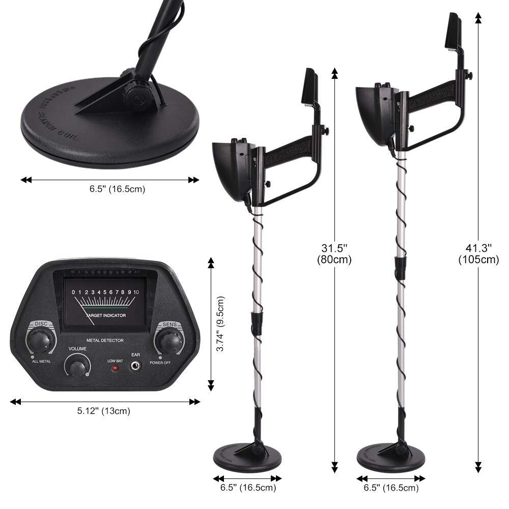 Metal Detectors Waterproof Gold Digger Deep Sensitive Hunter Coil Searcher