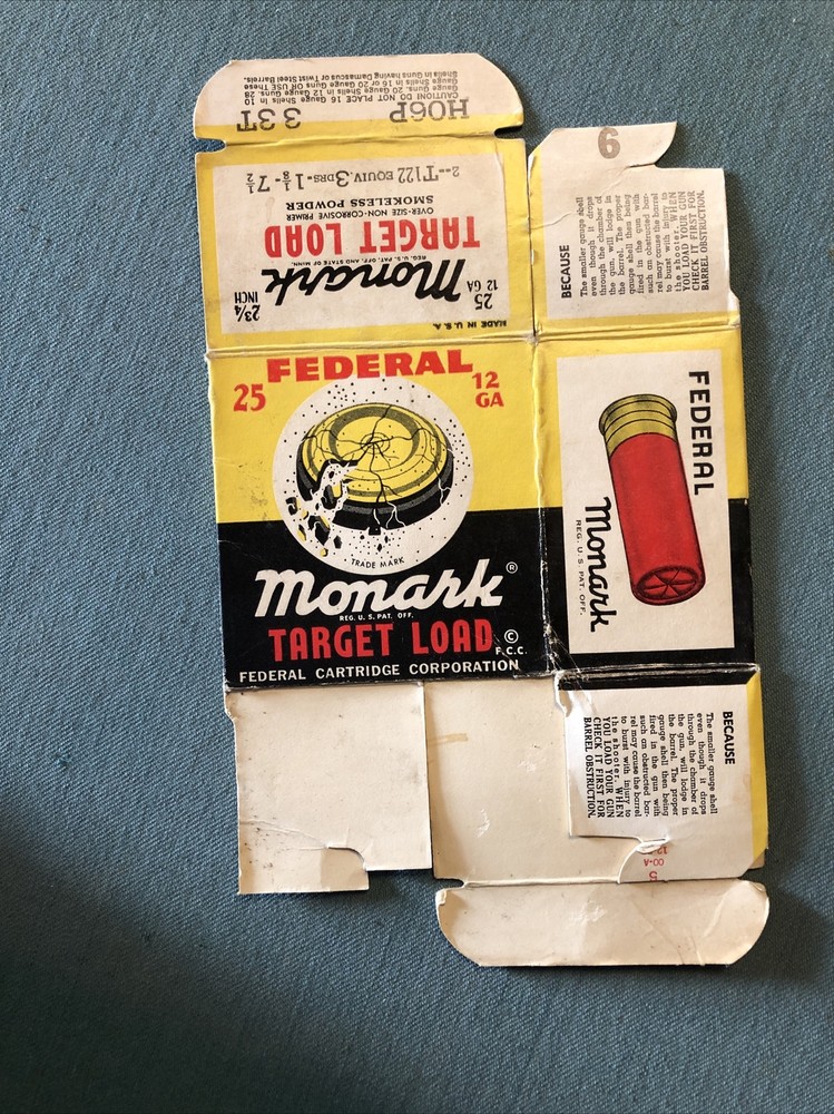 Federal Monark Target Load Box Qty 4