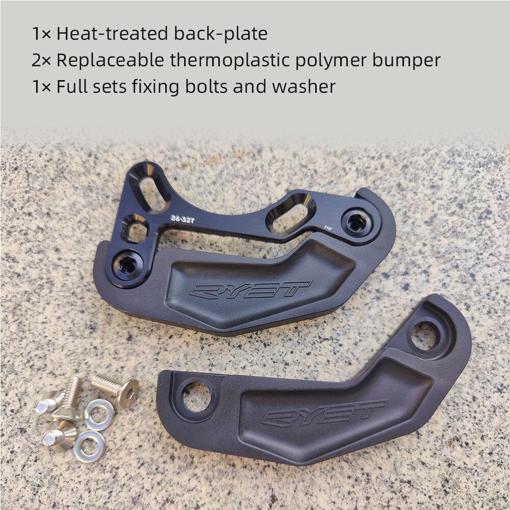 MTB BASH GUARD Bicycle Chain Guide Stabilizer 26-32T 34-36T Chainring Protector