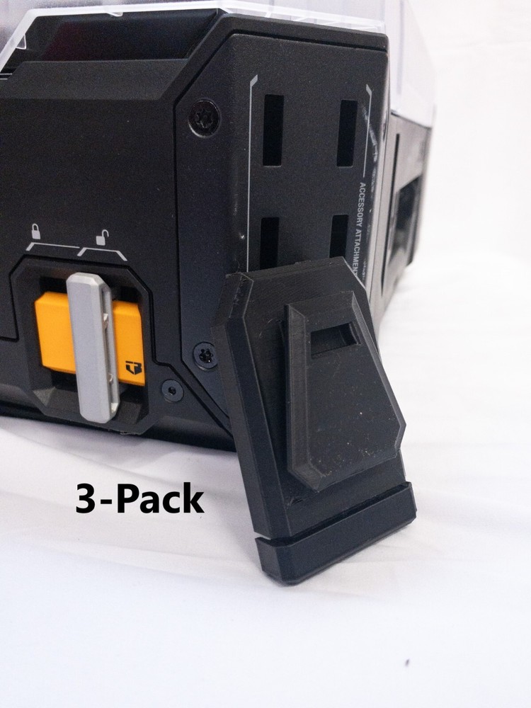 Toughbuilt Stacktech Compatible Cliptech style attachment - 3 Pack