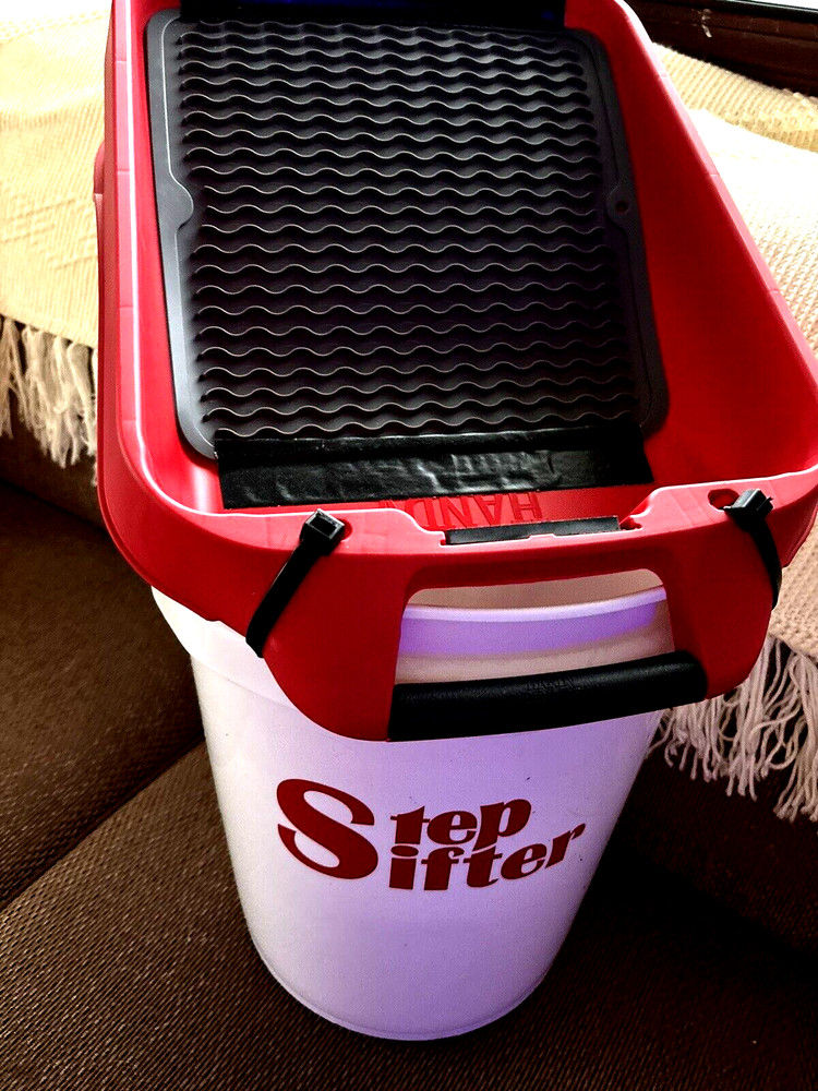 SILICONE SLUICE BOX PAN GOLD CUBE DREAM Step Sifter Mining