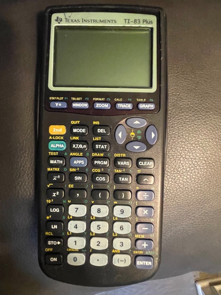 Texas Instruments TI-83 PLUS calculator