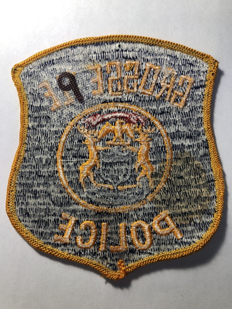 Grosse Ile Michigan Police Patch