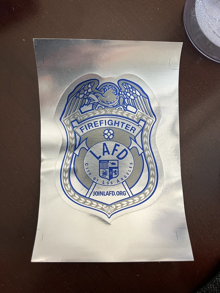 LAFD Sticker