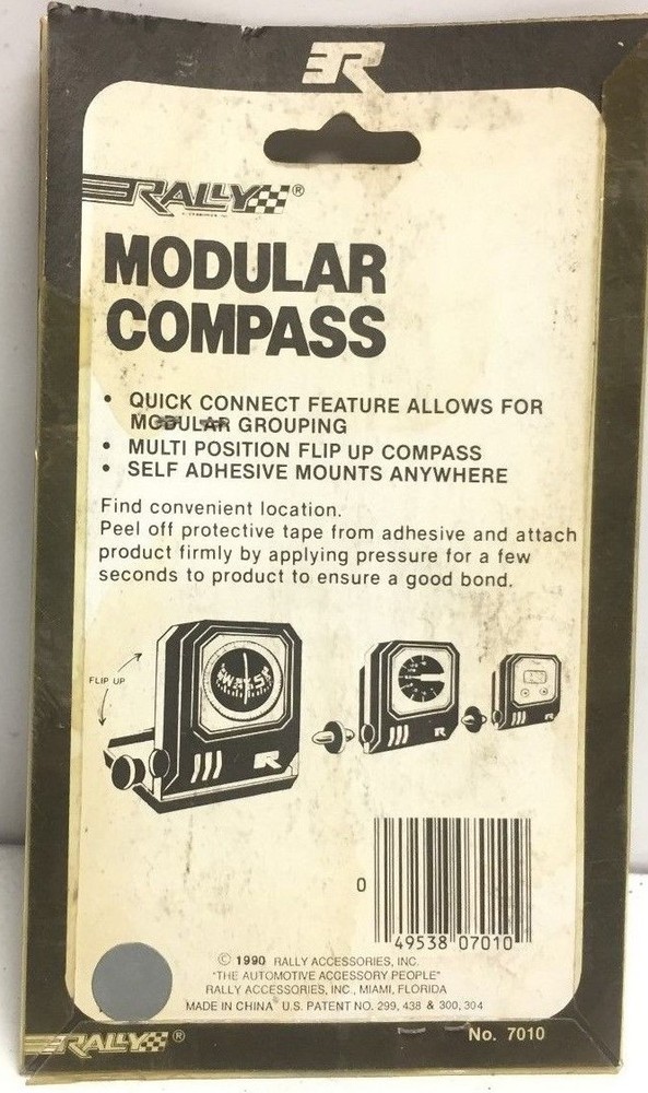 RALLY 7010 FLIP UP MODULAR COMPASS