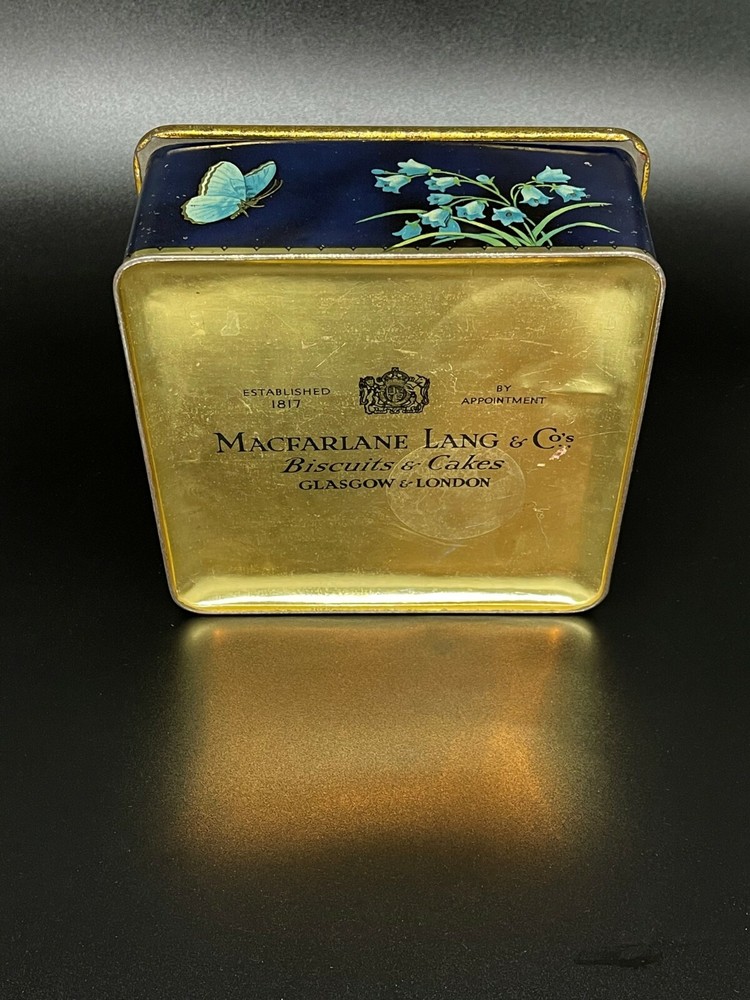 Macfarlane Lang - Butterfly Biscuit Tin 1929