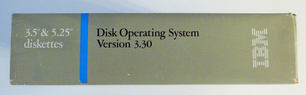 Vintage IBM DOS Disk Operating System 3.30 Software Diskettes Box Binder Manuals