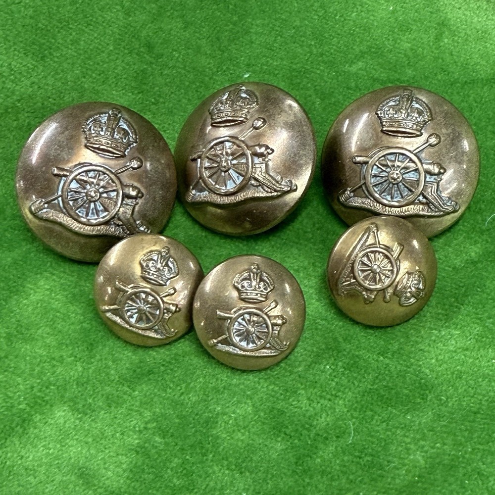 British Canadian Artillery Buttons