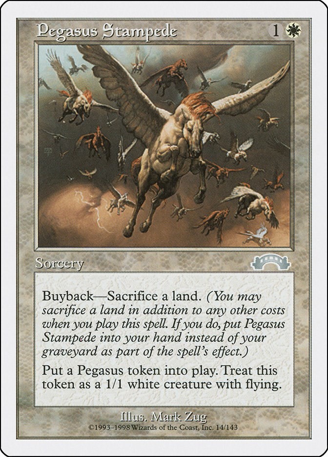Pegasus Stampede Anthologies 14 MTG MP