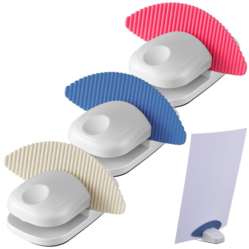 3 Pcs Holder Stand for Typing Non-Slip Mat Desktop Folder Document Holder wit...