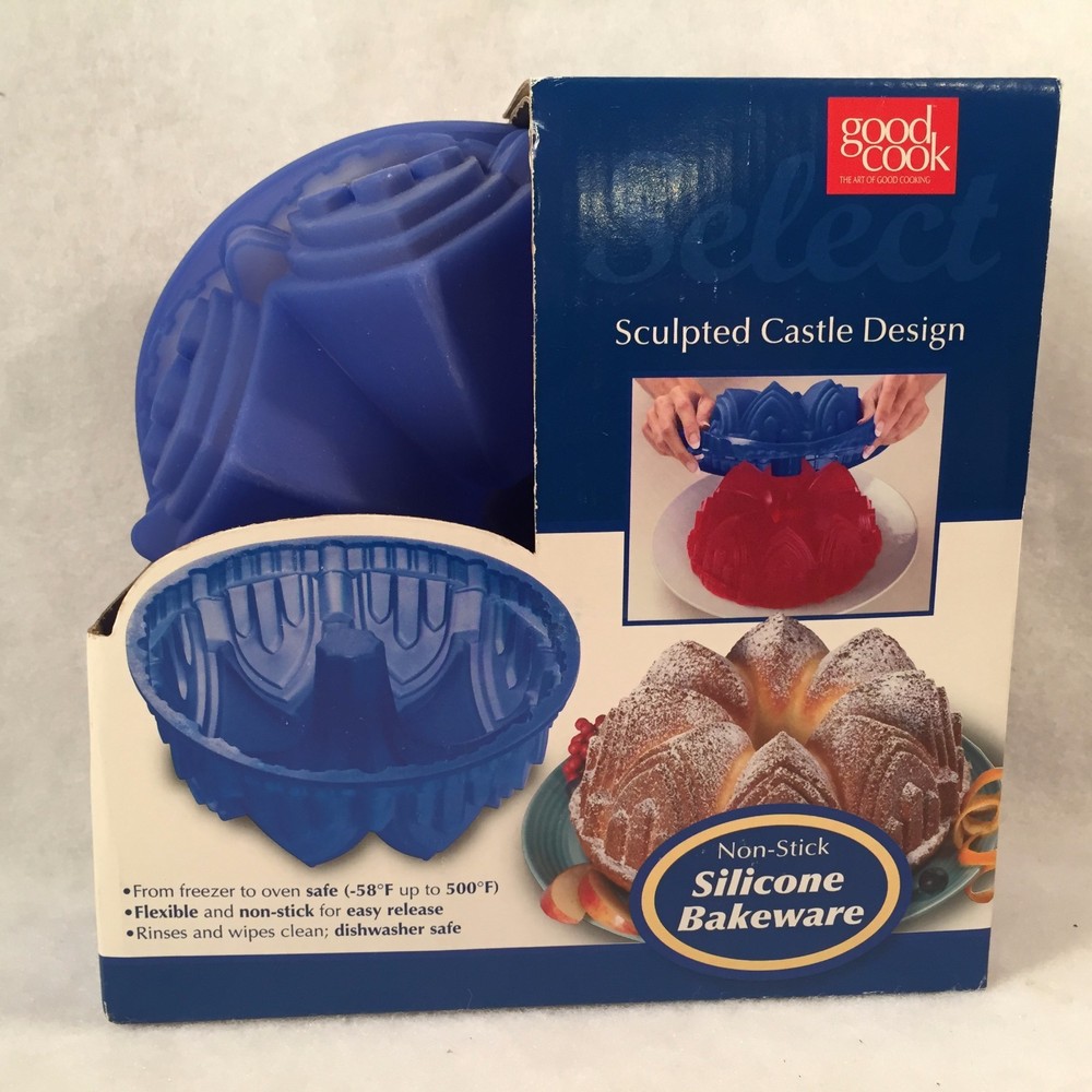 Good Cook Silicone Bakeware Sculpture Castle Design