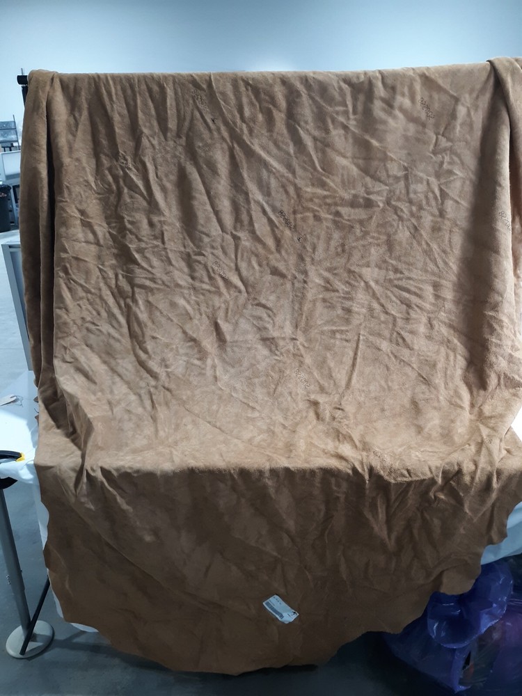 Leather Cowhide Upholstery Rum Full Hide Approx 50 Sqft