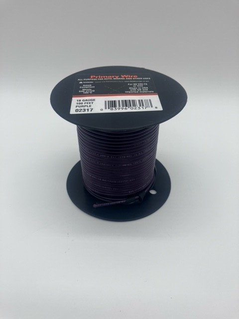 18 Gauge Primary Wire 100% Fine-Stranded Copper USA Made Lot NOT CCA