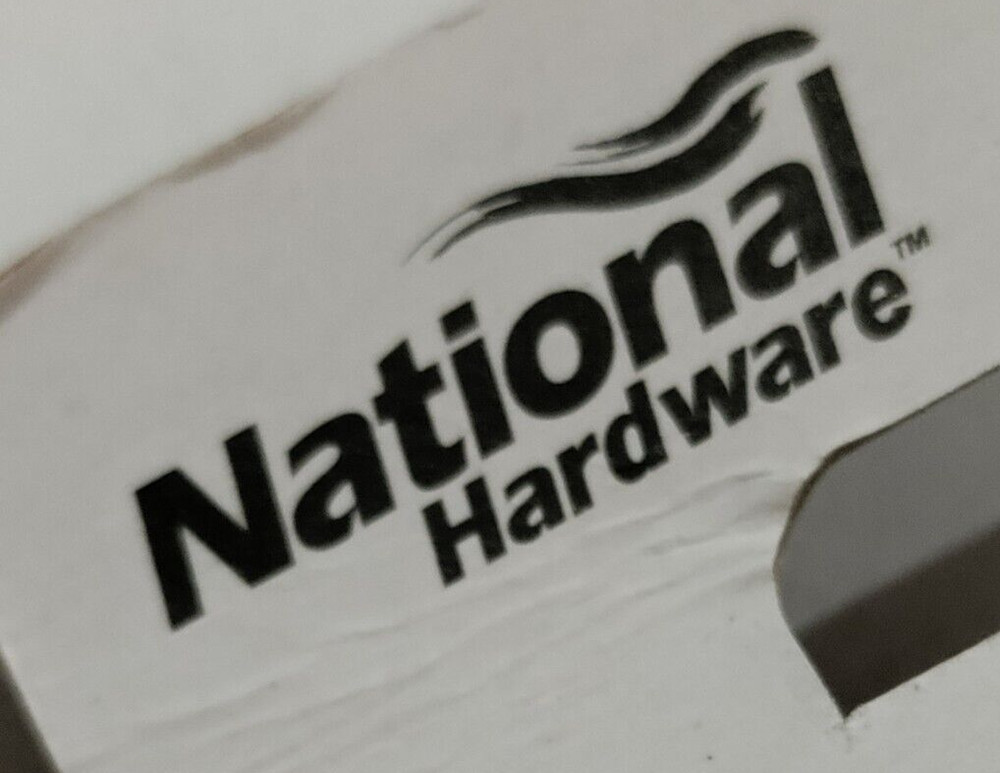 National Hardware Black Barrel Bolt Slide Latch Security Lock N151-621
