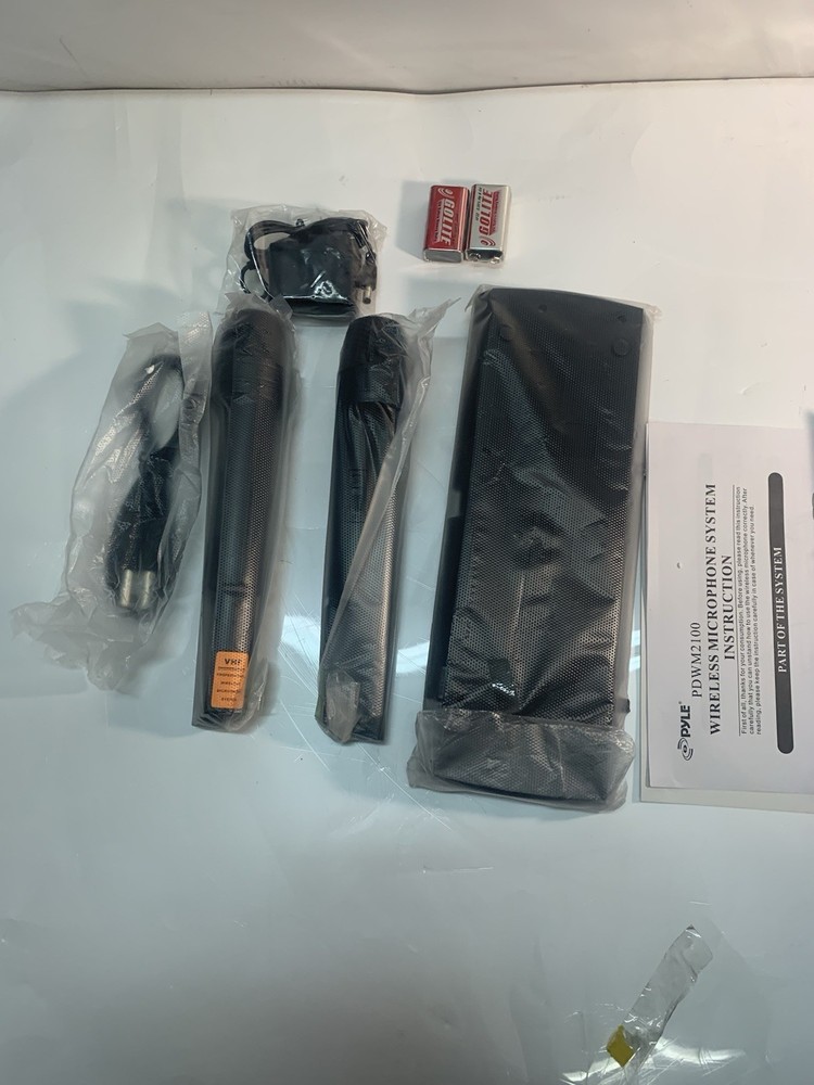 PDWM2100 Professional Dual VHF Wireless Handheld Microphone System