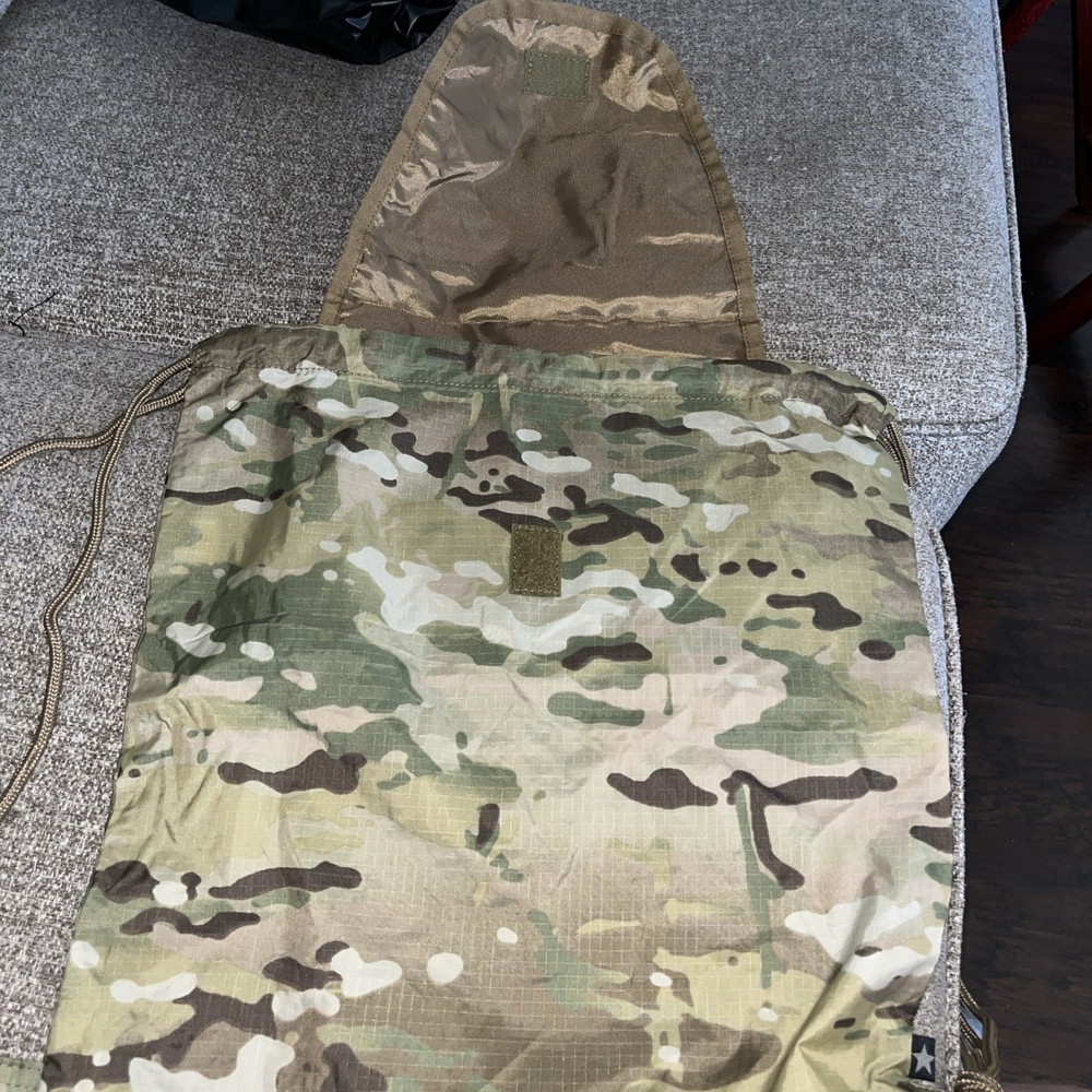 Tactical Drawstring, Weatherproof Back Pack Hiking School Gear