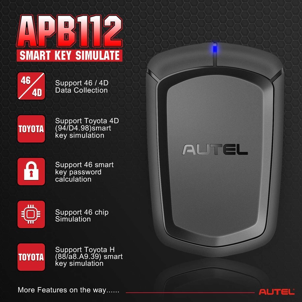 Autel APB112 Smart Key Simulator for IMMO Programming Tools IM508S IM608 Pro II