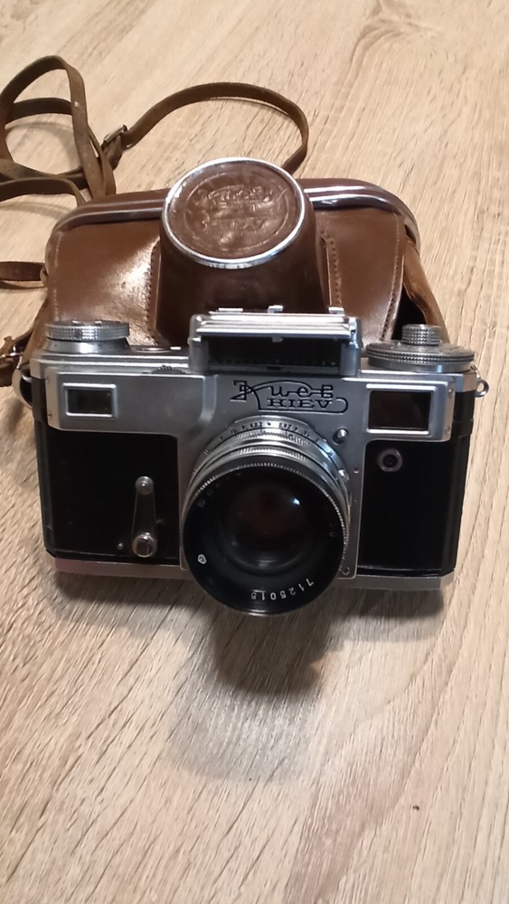 Vintage Soviet Camera Kiev USSR 1950-60