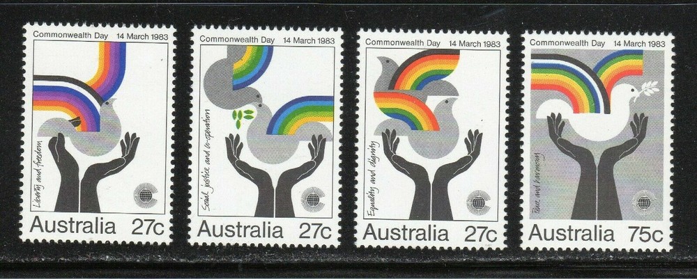 Australia, #864-67 Commonwealth Day 1983 set, MNH
